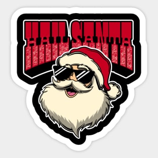 Hail Santa Sticker